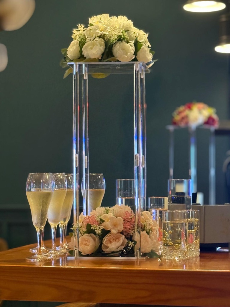 Elegant floral decorations for a wedding ceremony in Jacksonville FL